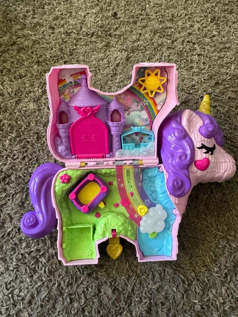 Polly Pocket Unicorn Party Playset Case Only